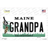 Grandpa Maine Novelty Sticker Decal Small