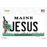 Jesus Maine Novelty Sticker Decal Small