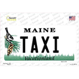 Taxi Maine Novelty Sticker Decal Small