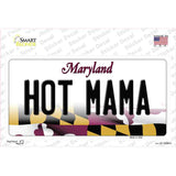 Hot Mama Maryland Novelty Sticker Decal Small