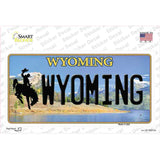 Wyoming Novelty Sticker Decal Small