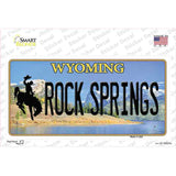 Rock Springs Wyoming Novelty Sticker Decal Small