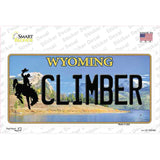 Climber Wyoming Novelty Sticker Decal Small