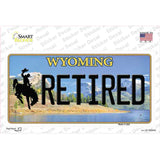 Retired Wyoming Novelty Sticker Decal Small