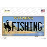 Fishing Wyoming Novelty Sticker Decal Small