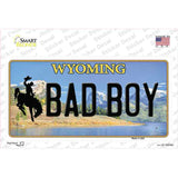 Bad Boy Wyoming Novelty Sticker Decal Small