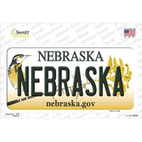 Nebraska Background Novelty Sticker Decal Small