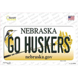 Go Huskers Nebraska Novelty Sticker Decal Small