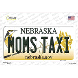 Moms Taxi Nebraska Novelty Sticker Decal Small