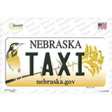 Taxi Nebraska Novelty Sticker Decal Small