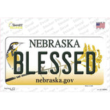 Blessed Nebraska Novelty Sticker Decal Small