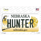 Hunter Nebraska Novelty Sticker Decal Small