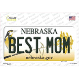 Best Mom Nebraska Novelty Sticker Decal Small