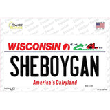 Sheboygan Wisconsin Novelty Sticker Decal Small