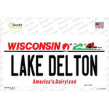 Lake Delton Wisconsin Novelty Sticker Decal Small