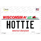 Hottie Wisconsin Novelty Sticker Decal Small