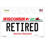 Retired Wisconsin Novelty Sticker Decal Small