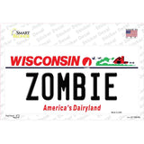 Zombie Wisconsin Novelty Sticker Decal Small