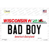 Bad Boy Wisconsin Novelty Sticker Decal Small