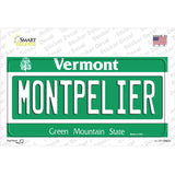 Montpelier Vermont Novelty Sticker Decal Small