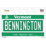 Bennington Vermont Novelty Sticker Decal Small