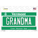 Grandma Vermont Novelty Sticker Decal Small