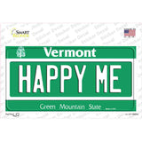 Happy Me Vermont Novelty Sticker Decal Small