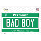 Bad Boy Vermont Novelty Sticker Decal Small