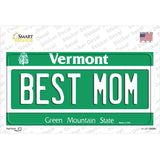 Best Mom Vermont Novelty Sticker Decal Small