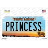 Princess North Dakota Novelty Sticker Decal Small