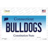 Bulldogs Connecticut Novelty Sticker Decal Small