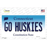 Go Huskies Connecticut Novelty Sticker Decal Small