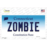 Zombie Connecticut Novelty Sticker Decal Small