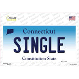 Single Connecticut Novelty Sticker Decal Small