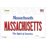 Massachusetts Novelty Sticker Decal Small