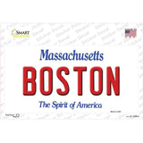 Boston Massachusetts Novelty Sticker Decal Small