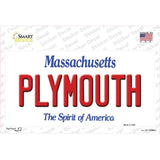 Plymouth Massachusetts Novelty Sticker Decal Small