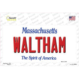 Waltham Massachusetts Novelty Sticker Decal Small