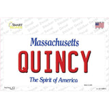 Quincy Massachusetts Novelty Sticker Decal Small