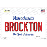 Brockton Massachusetts Novelty Sticker Decal Small