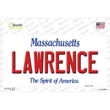 Lawrence Massachusetts Novelty Sticker Decal Small