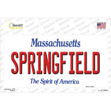 Springfield Massachusetts Novelty Sticker Decal Small