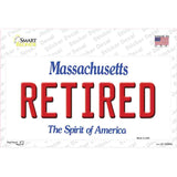 Retired Massachusetts Novelty Sticker Decal Small