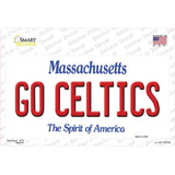 Go Celtics Massachusetts Novelty Sticker Decal Small