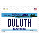 Duluth Minnesota State Novelty Sticker Decal Small