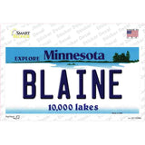 Blaine Minnesota State Novelty Sticker Decal Small