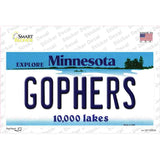 Gophers Minnesota State Novelty Sticker Decal Small