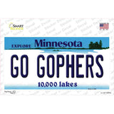 Go Gophers Minnesota State Novelty Sticker Decal Small