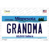 Grandma Minnesota State Novelty Sticker Decal Small