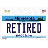 Retired Minnesota State Novelty Sticker Decal Small